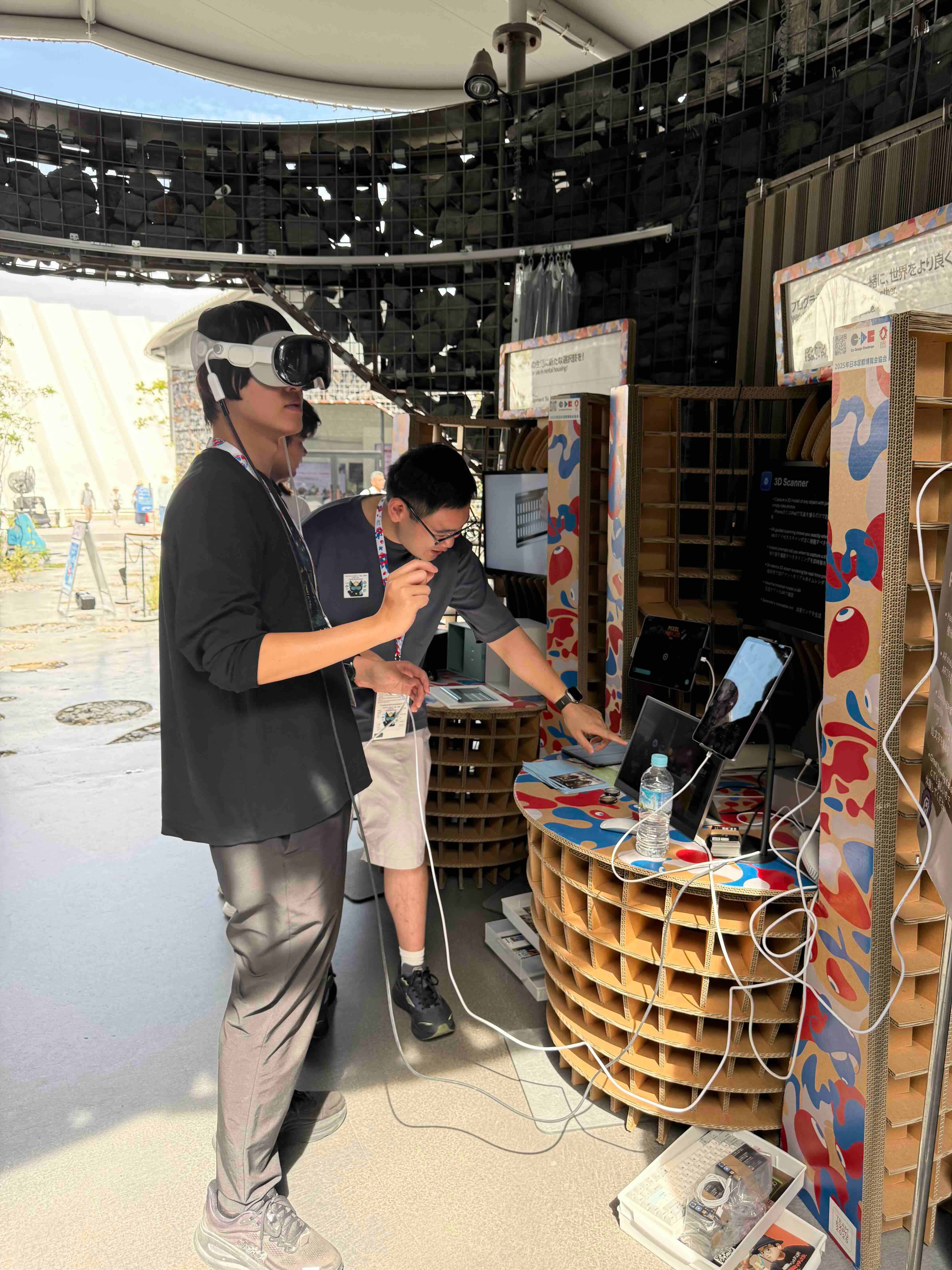 World Expo booth setup for MszPro apps and demos